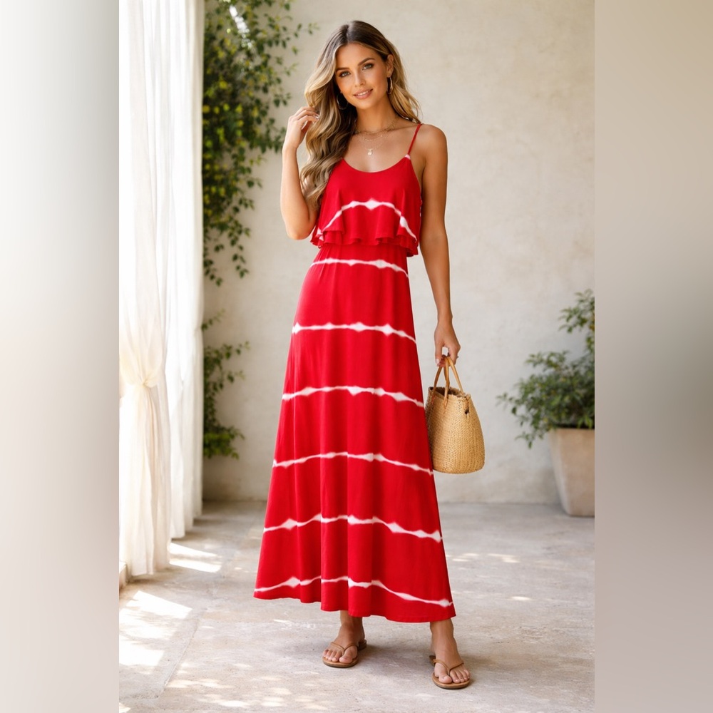 Red Maxi Dress